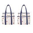 thumbnail image 1 of Naturace Women's Americana Cut Out Tote Bag, Eco Reusable Shoulder Bag with Multiple Pockets,Large Capacity Casual Handbag for Daily Use, 1 of 9