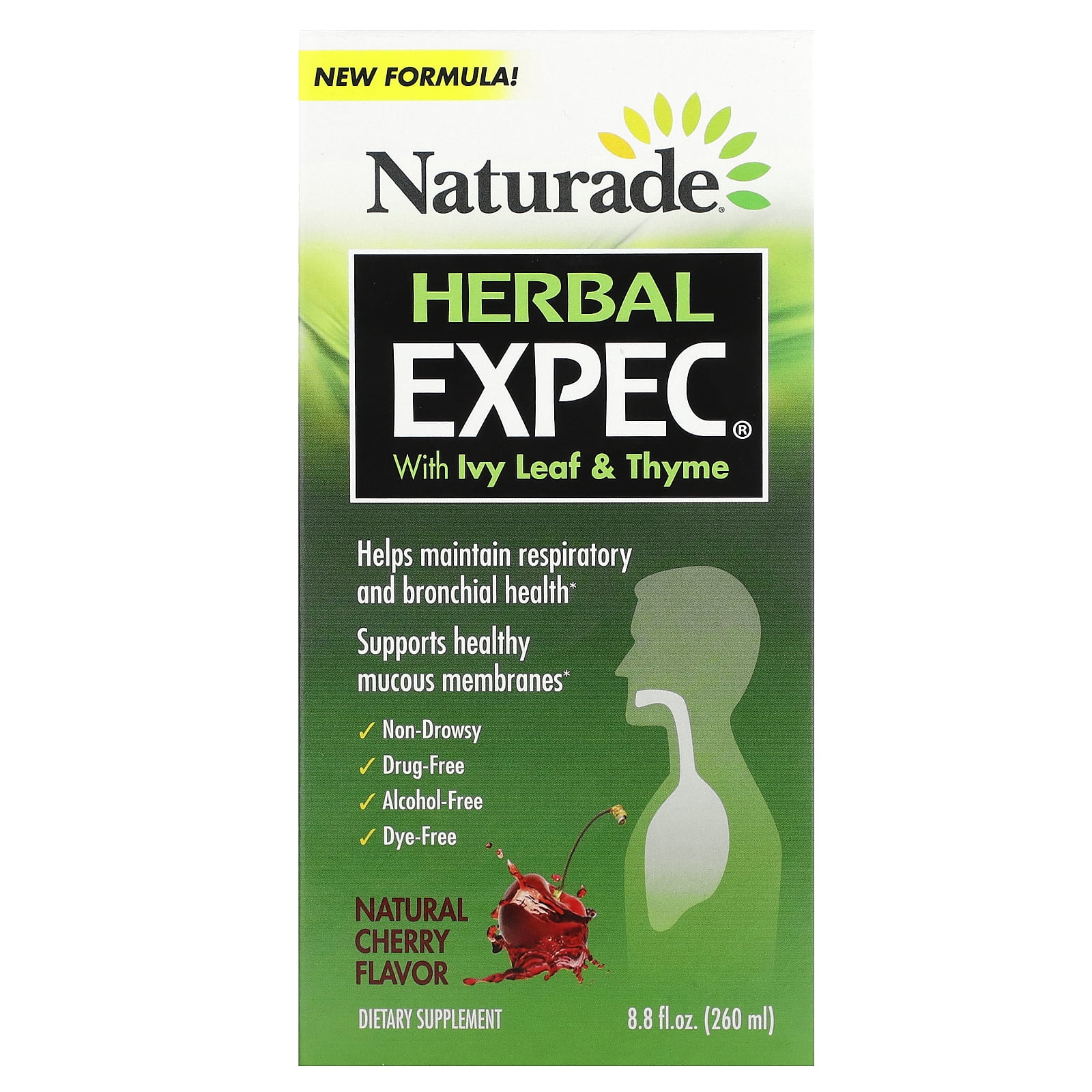 Naturade HERBAL EXPEC® Expectorant with Guafenesin, 8.8 fl oz HSA/FSA ...