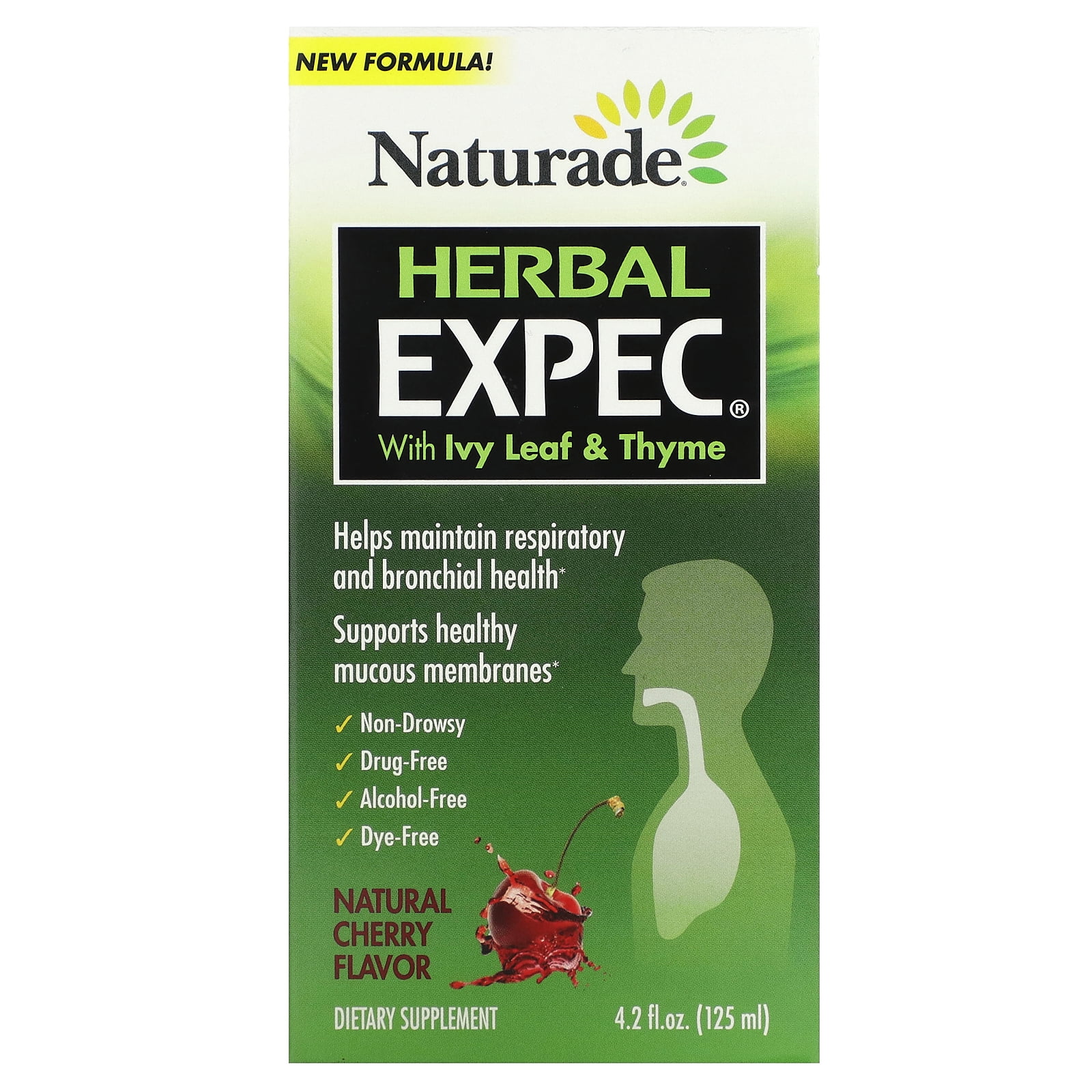 Naturade Herbal Expec Cherry - 4.2 fl oz -