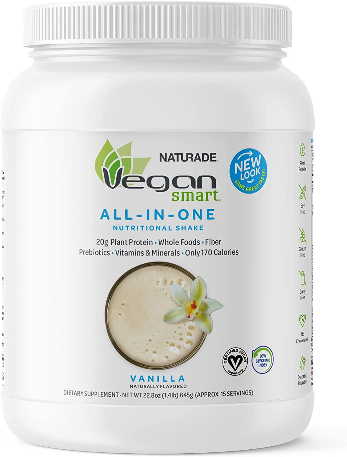 Naturade Plant Based Vegan Protein Powder - All-in-One Nutritional ...