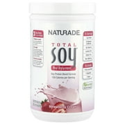Naturade - إجمالي الصويا ، استبدال الوجبات لإدارة الوزن ، الفراولة ، 17.88 أوقية ، 1 عبوة ، 13 خدمة