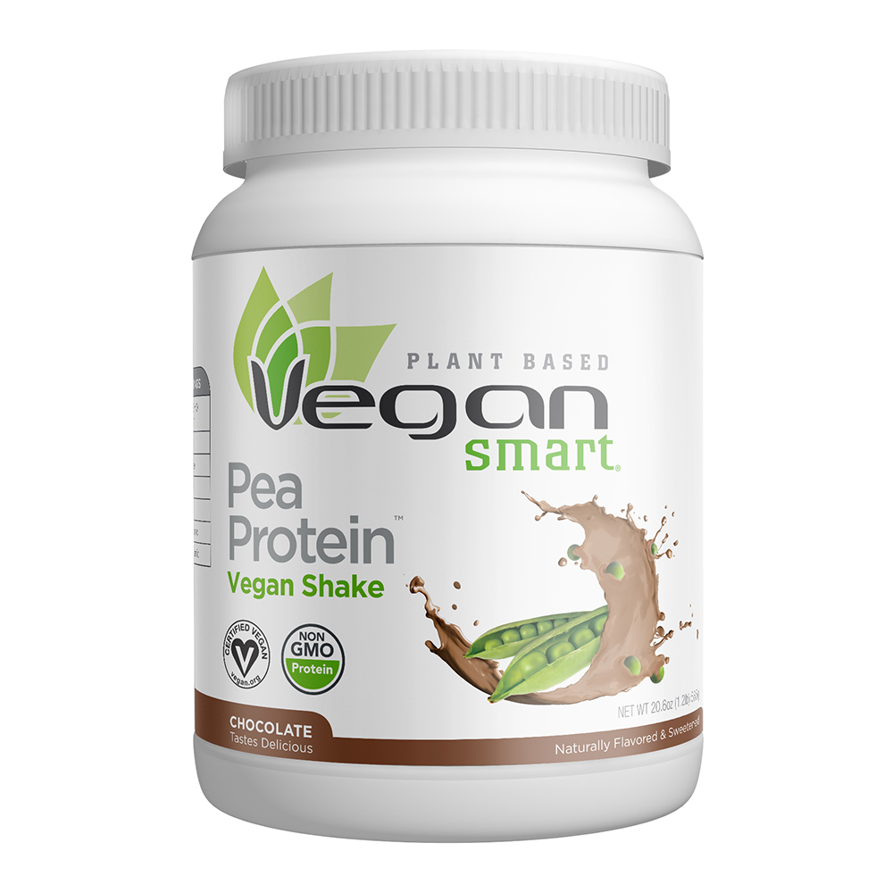 Naturade Vegansmart Pea Protein Powder, Chocolate, 15 Serving