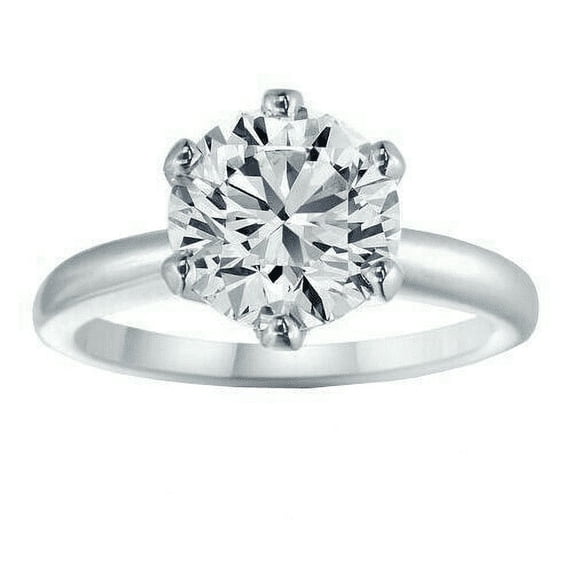 Natural 0.93 Ct 14k Sparkling Diamond Engagement and Anniversary Ring Perfect Gift for Ladies in all Occasions