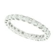 thumbnail image 1 of Natural 1.50Ct Princess Cut Diamond Bar Set Women's Anniversary Wedding Eternity Band Ring Solid 950 Platinum F VS2, 1 of 3