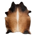 thumbnail image 1 of Natural 100% Genuine Handmade Kobe Shed-Free Fade Resistant Cowhide Rug, 1 of 2