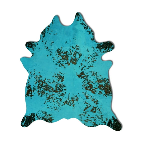 Natural 100% Genuine Handmade Scotland Shed-Free Fade Resistant Cowhide Rug