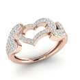 thumbnail image 1 of Natural 1carat Round Cut Diamond Prong Ladies Heart Bridal Engagement Ring Wedding Solid 14K Gold GH SI2, 1 of 3