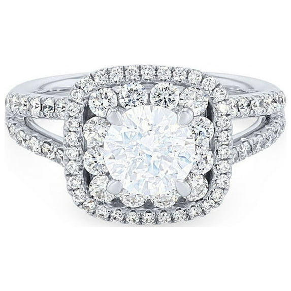 Natural 2.50 Carat Wonderful Round Cut Diamond (F-G/VS1) Solitiare Engagement Ring for her Solid 950 Platinum Size 9.5 by Diamond-Capitals