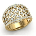 thumbnail image 1 of Natural 2ct Round Cut Diamond Prong Fancy Modern Bridal Engagement Ring Solid Solid 18K Gold H SI2, 1 of 3