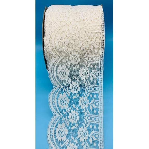 Natural 7-1/4" Lace - 6 Yards