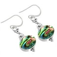 thumbnail image 1 of Natural Abalone Shell Women Jewelry 925 Sterling Silver Earring, 1 of 5