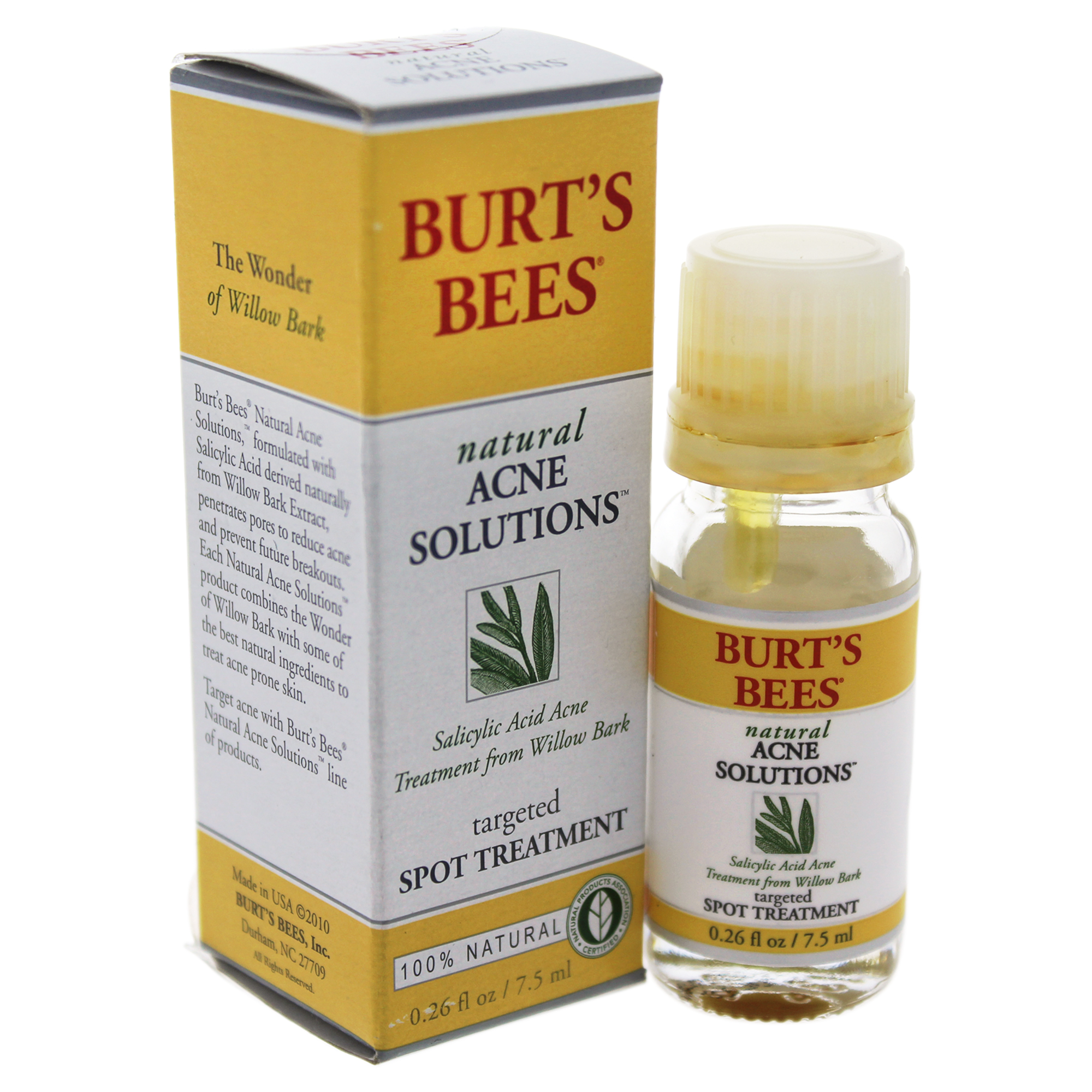 Natural Acne Solutions Targeted Spot Treatment by Burt's Bees for Unisex - 0.26 oz Treatment - image 1 of 7