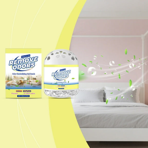 Natural Air Purifier & Odor Eliminator for Home, 150g Long Lasting Air Freshener Gel for Closet, Bathroom, Living Room, Aromatic Freshness & Odor Absorption