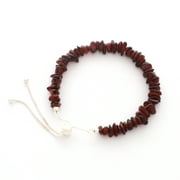 Natural Amber Rough Shape Bracelets in Sterling Silver for Women, Birthstone Jewelry for Her Birthday, Wedding Anniversary, Christmas, Mothers Day