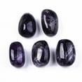thumbnail image 1 of Natural Amethyst Beads Healing Stones for Energy Balancing Meditation Therapy Tumbled Stone Vase Filler Gems No Hole/Undrilled 20~39x20.5~29x12.5~25mm 250~300g/bag, 1 of 4