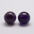 thumbnail image 1 of Natural Amethyst Beads Round 20mm Hole: 3~4mm, 1 of 1