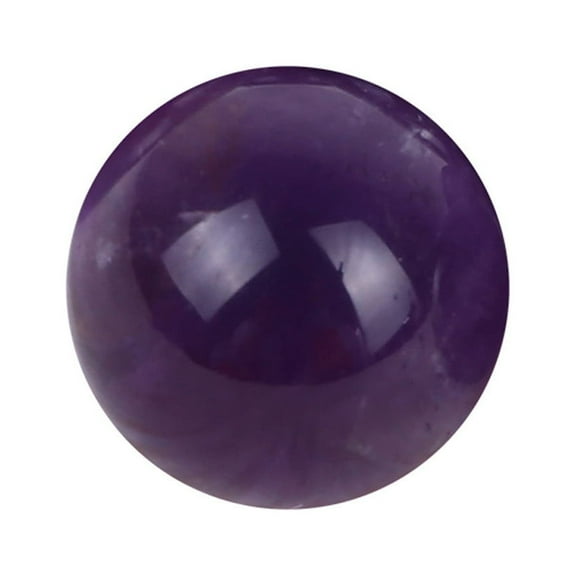Natural Amethyst Crystal Sphere 2Cm, Healing Crystal Trend in Usa, Perfect for Meditation & Home Display, Authentic Gemstone, Attractive for Crystal Collectors & Wellness Enthusiasts Purple Crystal
