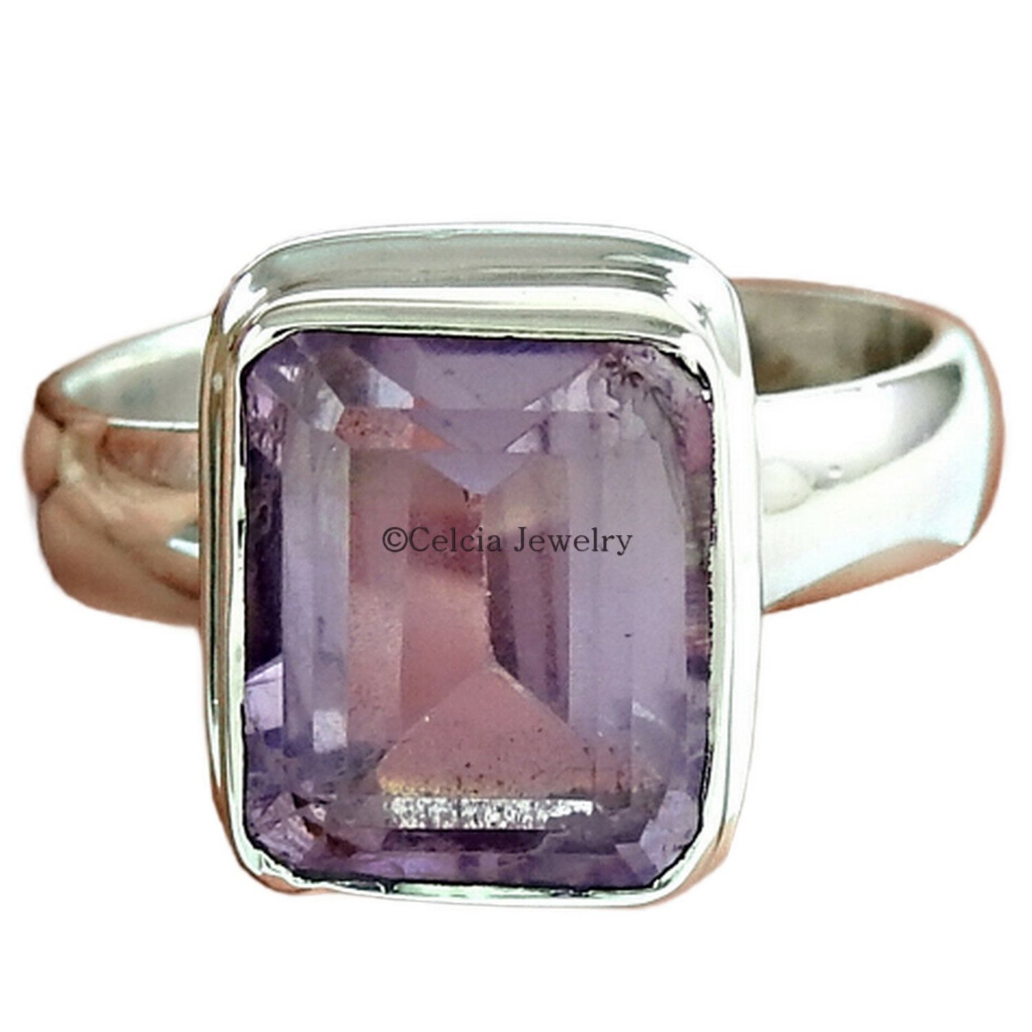 Natural Amethyst Handmade Fine Jewelry, Statement Proposal Ring ...