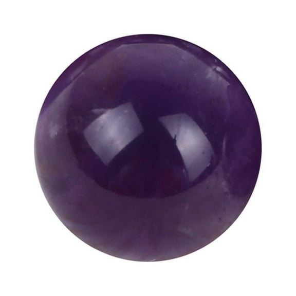 Natural Amethyst Quartz Sphere Large Stone Decorative Piece For Home Desktop
