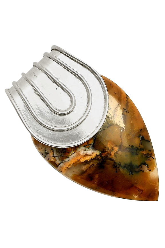 Natural Amethyst Sage Agate - Nevada 925 Sterling Silver Pendant Jewelry P-1584 SDP157778