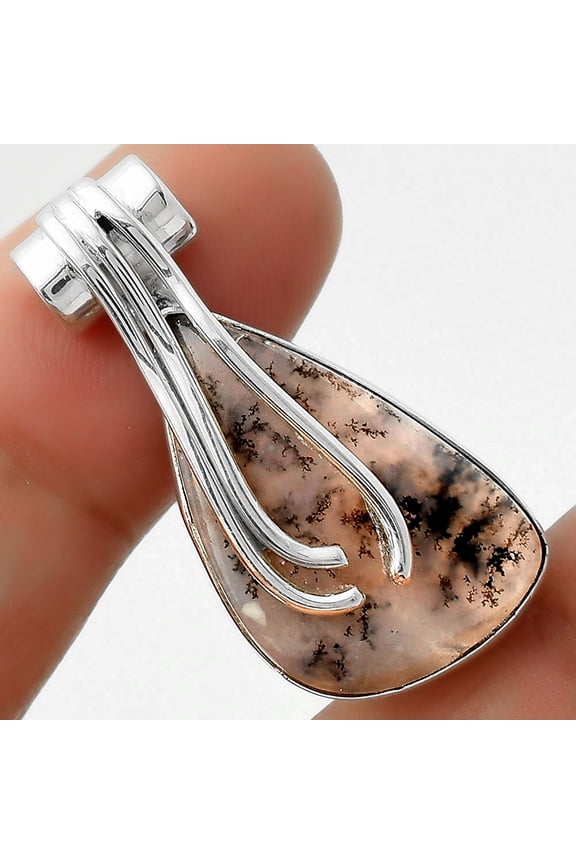 Natural Amethyst Sage Agate - Nevada 925 Sterling Silver Pendant Jewelry P-1675 SDP109591