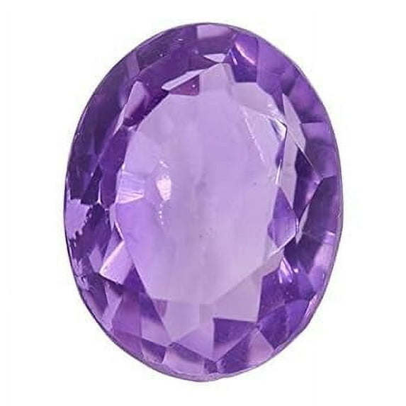 Natural Amethyst Stone 12.25 Ratti / 11.32 Carat Lab-Certified Earth Mind Natural Katela/Kathela Rashi Ratna Loose Gemstone For Men & Women-B09DZ6