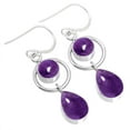 thumbnail image 1 of Natural Amethyst Women Jewelry 925 Sterling Silver Earring, 1 of 5
