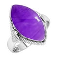 thumbnail image 1 of Natural Amethyst Women Jewelry 925 Sterling Silver Ring, 1 of 10