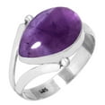 thumbnail image 1 of Natural Amethyst Women Jewelry 925 Sterling Silver Ring, 1 of 6