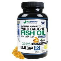 Natural Antarctic Wild Caught Fish Oil, Omega-3 Supplement, DPA-EPA-DHA