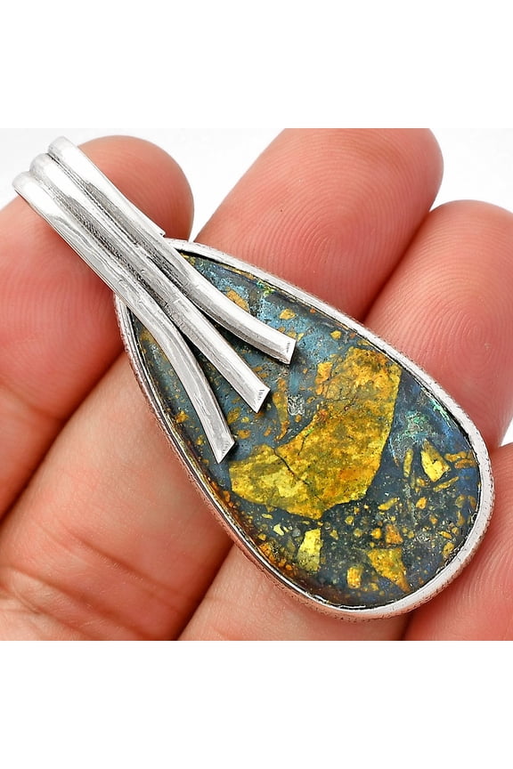 Natural Azurite 925 Sterling Silver Pendant Jewelry P-1167 SDP147445