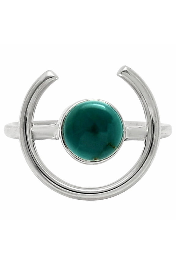 Natural Azurite Chrysocolla 925 Sterling Silver Ring s.6 Jewelry R-1036 SDR249277