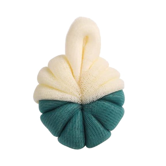 Natural Baby Bath Sponge Gentle Shower Loofah Mesh Body Cleaner Soft Rainbow Cloud Design for Sensitive Skin