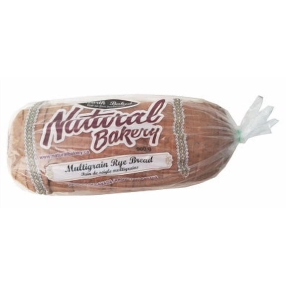 Natural Bakery Multigrain Rye Bread, 900g/31.7 oz., Single Loaf, Sliced