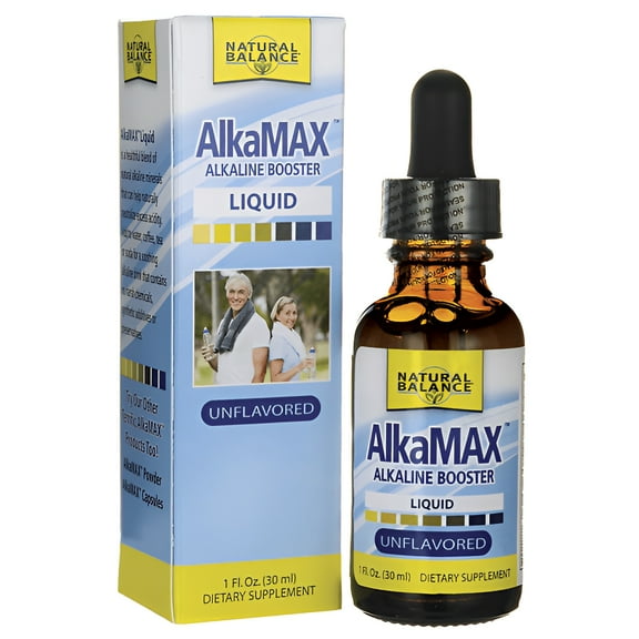 AlkaMax -Alkaline Booster Liquid By Natural Balance - 1 Ounce