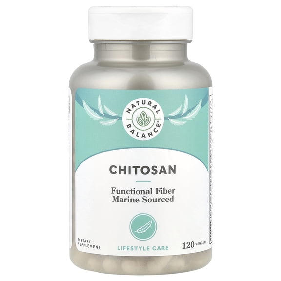 Natural Balance Chitosan, 120 Vegcaps (250 mg per Capsule)