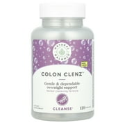 Natural Balance Colon Clenz | Herbal Colon Cleanse & Detox Supplement | Gentle & Dependable Overnight Formula 120 CT