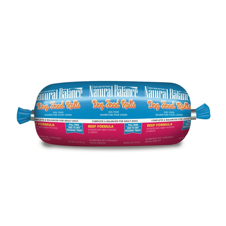 Natural balance meat clearance roll