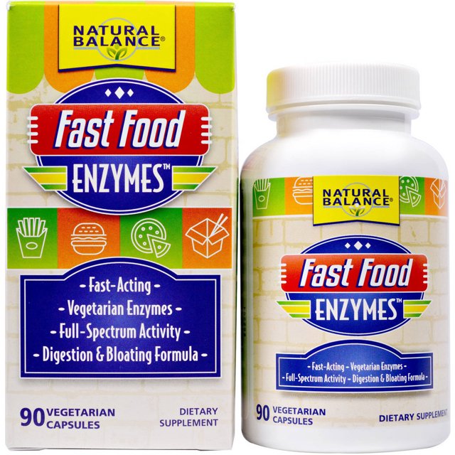 Natural Balance Fast Food Enzymes, 90 CT
