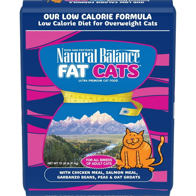 Natural Balance Fat Cats Chicken Meal Salmon Meal Garbanzo Beans