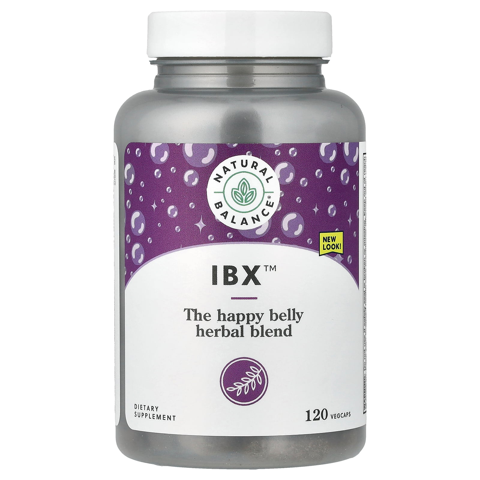 Natural Balance IBX Soothing Bowel Formula | Supports Digestive Health | 120 Veggie Caps