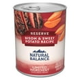 thumbnail image 1 of Natural Balance L.I.D. Limited Ingredient Diets Buffalo & Sweet Potato Formula Wet Dog Food, 13-Ounce Can, 1 of 5