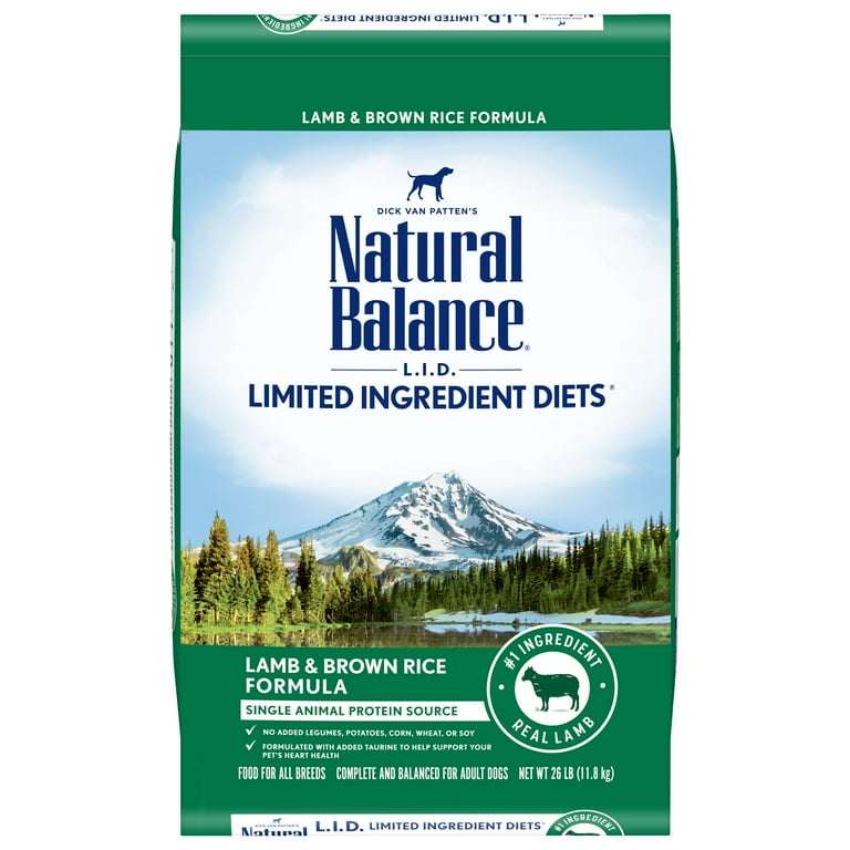 Natural Balance L.I.D. Limited Ingredient Diets Dry Dog Food 26