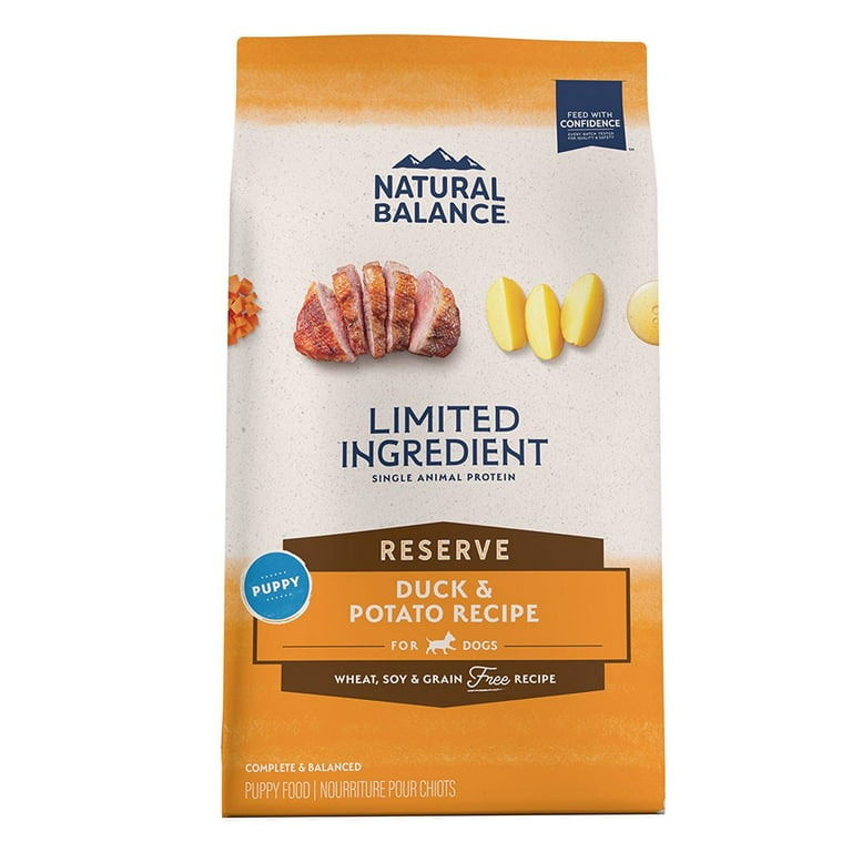 Natural Balance Pet Foods L.I.D. Puppy Dry Dog Food Duck Potato 1ea 4 lb Walmart