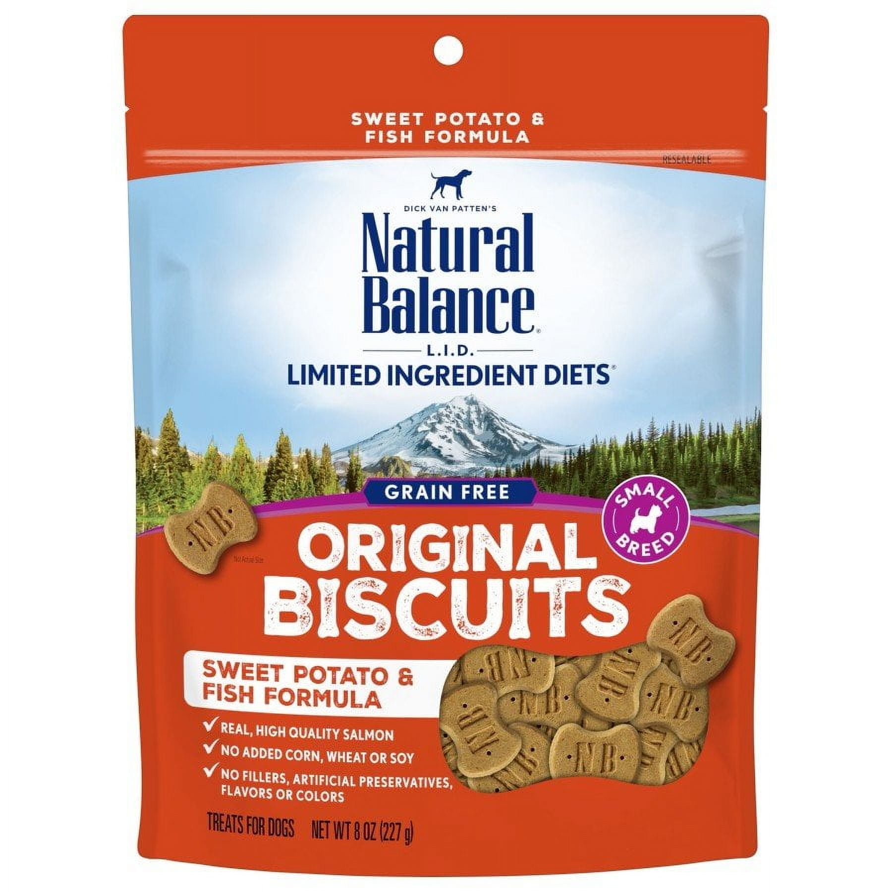 Natural Balance L.I.T. Limited Ingredient Sweet Potato and Fish Formula Treats for Dogs Natural Balance L.I.T. Limited Ingredient Sweet Potato and Fish Formula Treats for Dogs