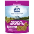 thumbnail image 1 of Natural Balance L.I.T. Limited Ingredient Treats Sweet Potato & Venison Formula Dry Dog Treats, 14-Ounce, 1 of 10