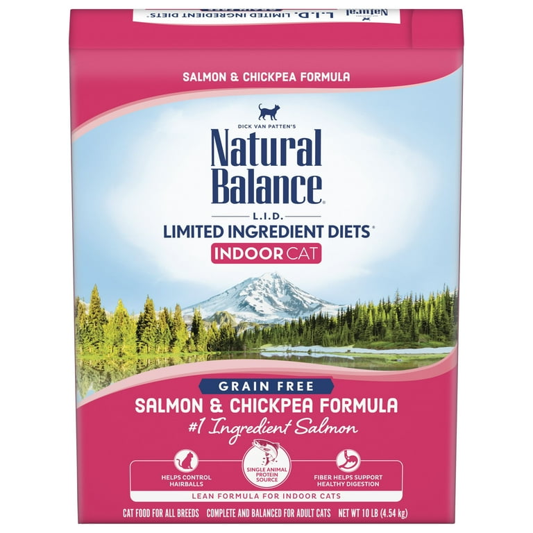 Natural Balance Limited Ingredient Indoor Grain Free Turkey & Chickpea Recipe Dry Cat Food