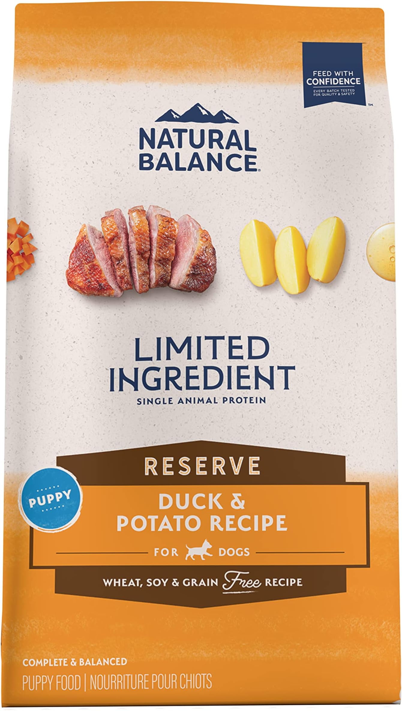 Potato and duck dog food 2025