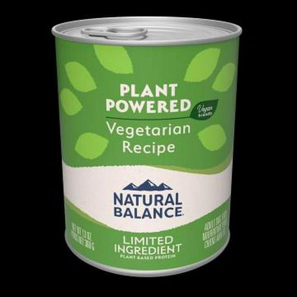 Natural Balance Limited Ingredient Vegetarian Pate Recipe Wet Canned Dog Food 13oz case of 12 Walmart