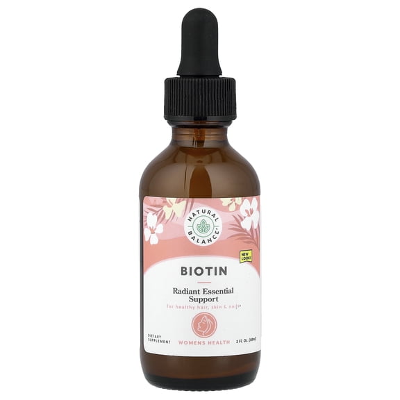 Natural Balance Liquid Biotin, 2 fl oz (60 ml)